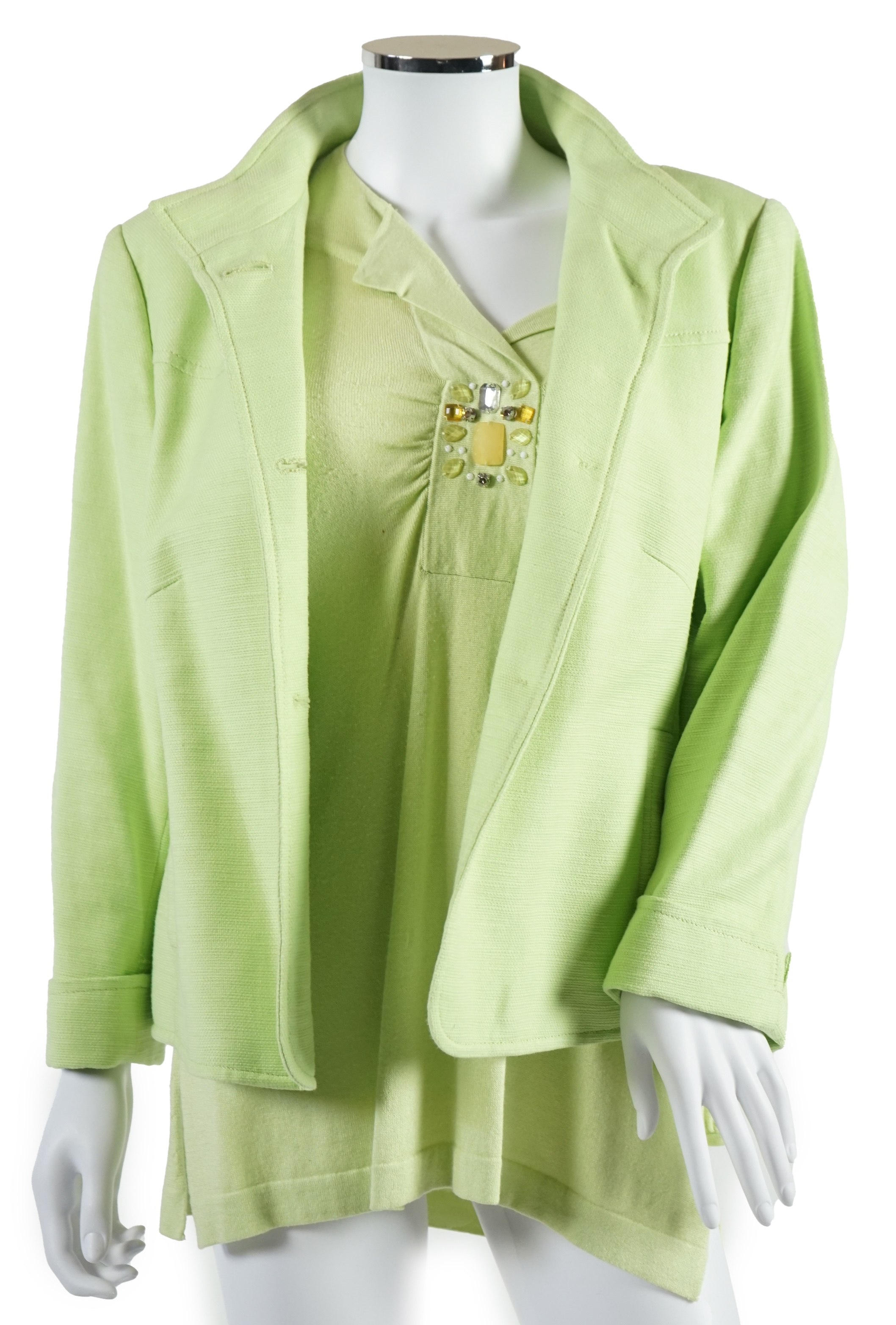 Three Basler Lady's jackets and a matching sweater. Approx sizes 14-16 Proceeds to Happy Paws Puppy Rescue